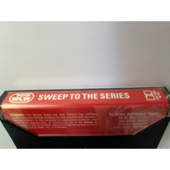 Cincinnati Reds Sweep To The Series 1990 World Champions Cassette 700 WLW Radio - Picture 5 of 16